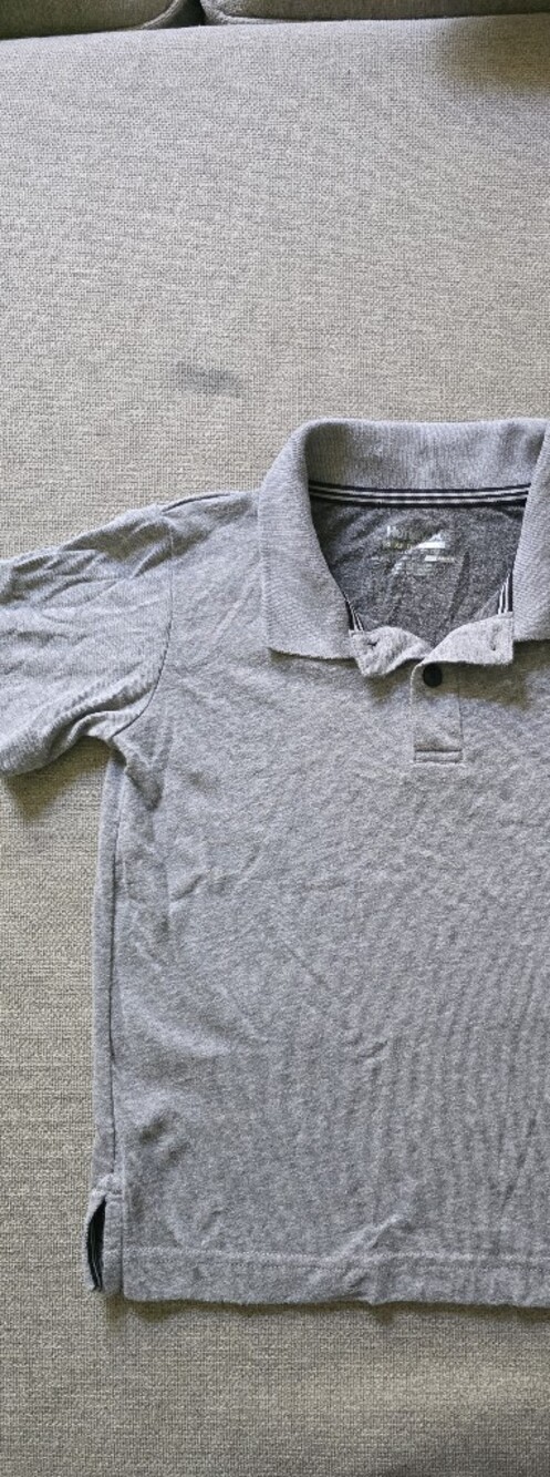Hurley Men’s Light Gray V-Neck Polo Sweater